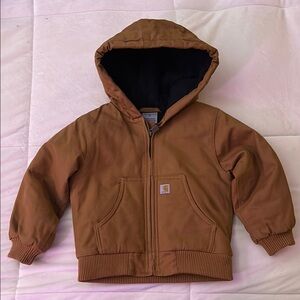 Carhartt Brown Hooded Jacket